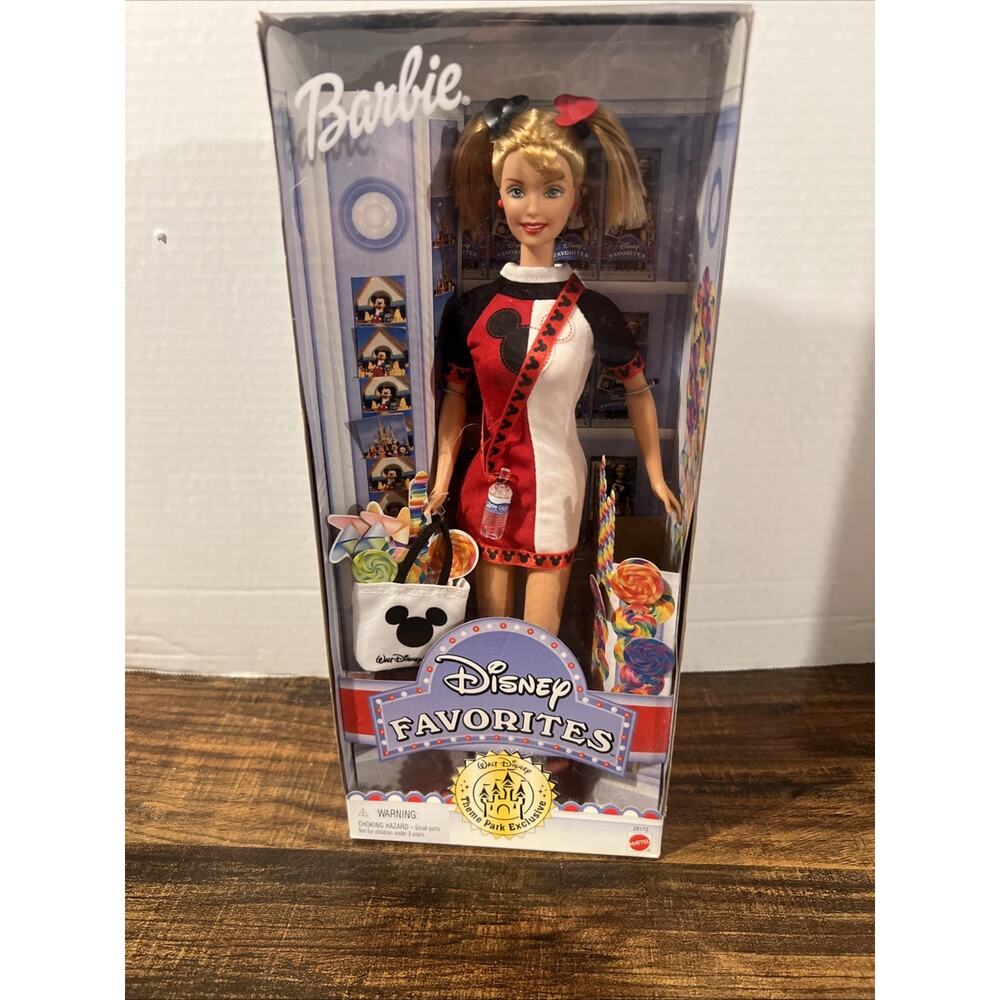 Disney Favorites Walt Disney Theme Park Exclusive 2000 Barbie Doll 28172 NIB